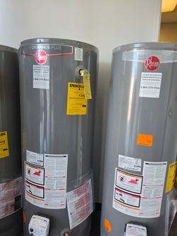 New Water Heater Rheem Performance