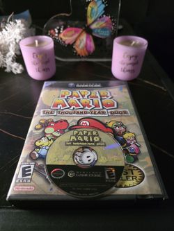 Paper Mario Thousand Year Door Nintendo Gamecube