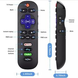 ROKU REPLACEMENT REMOTE FOR SMART TELEVISION 