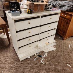 43 inch wide rolling Display cabinet with quarter view drawers.