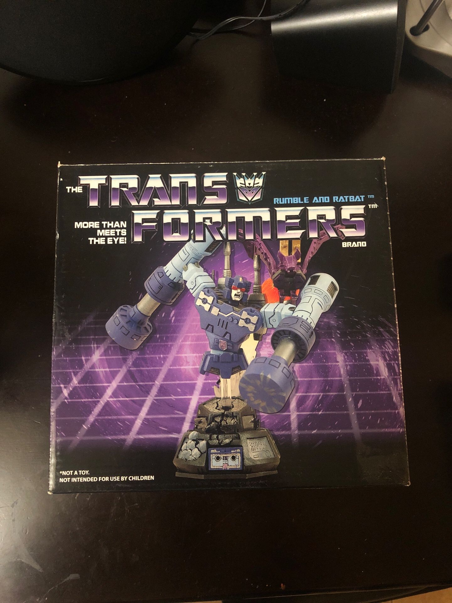 Transformer Rumble and Ratbat Bust #635/1000