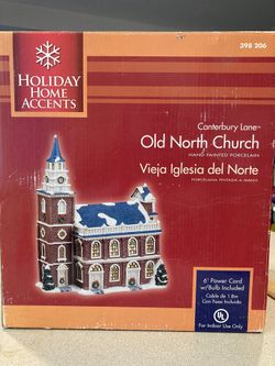 Christmas village church