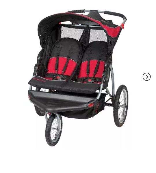 Baby Trend Expedition Lightweight Jogging Double Baby Stroller,  Centennial