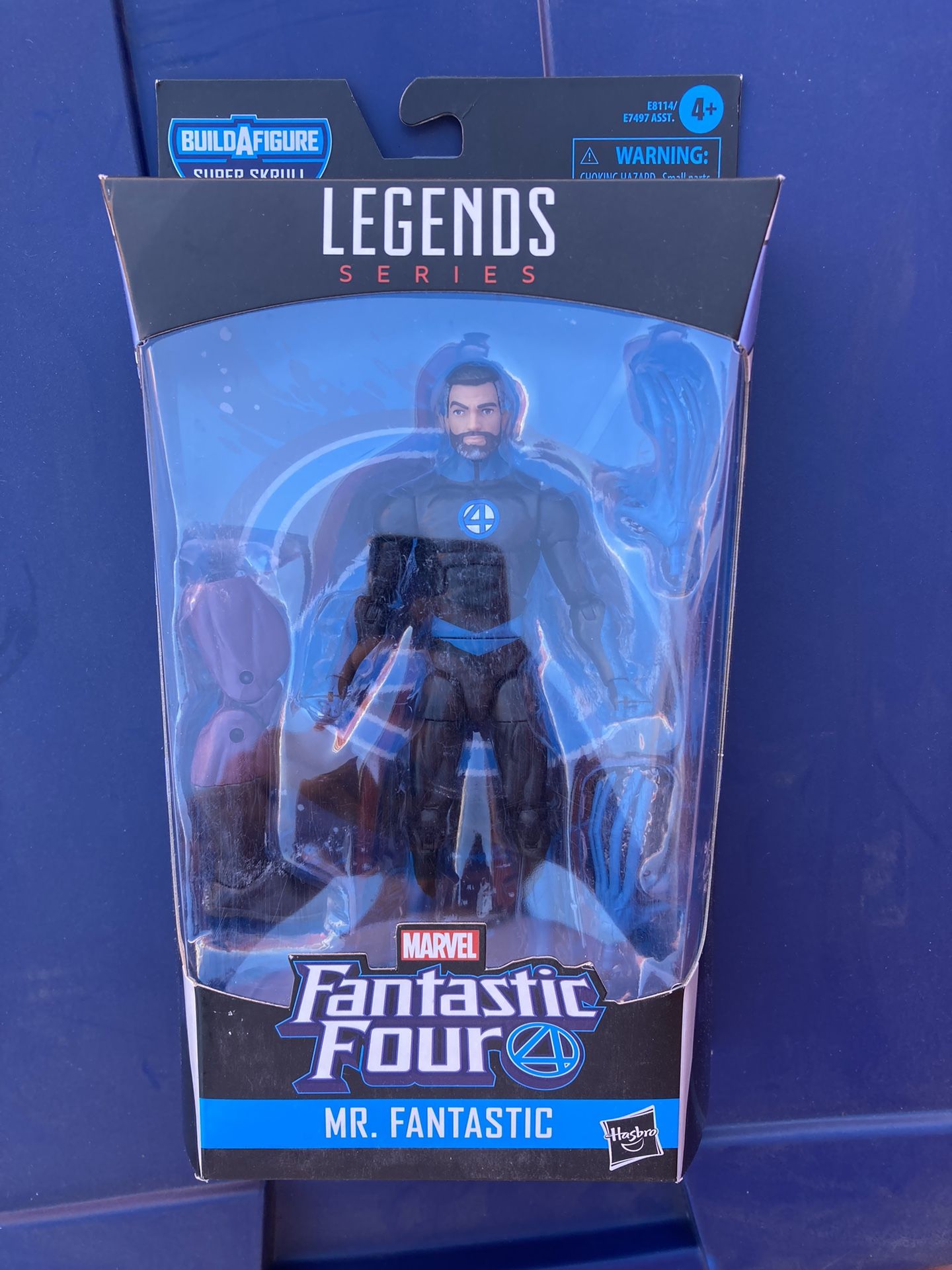 Marvel Legends FANTASTIC FOUR 4 * MR. FANTASTIC * BAF SUPER SKRULL * Hasbro *