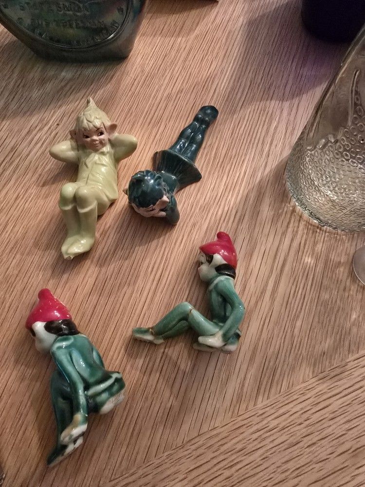 Antique Elf Decorations