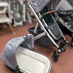 Uppa Vista Stroller W Bassinette 