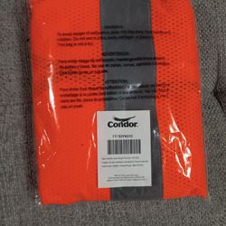 New Orange High Visibility Safety Vest (S,M, L & 2XL)