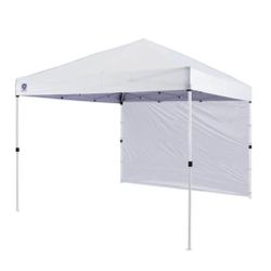 Z-Shade 10-ft x 10-ft Square White Pop-up canopy tent