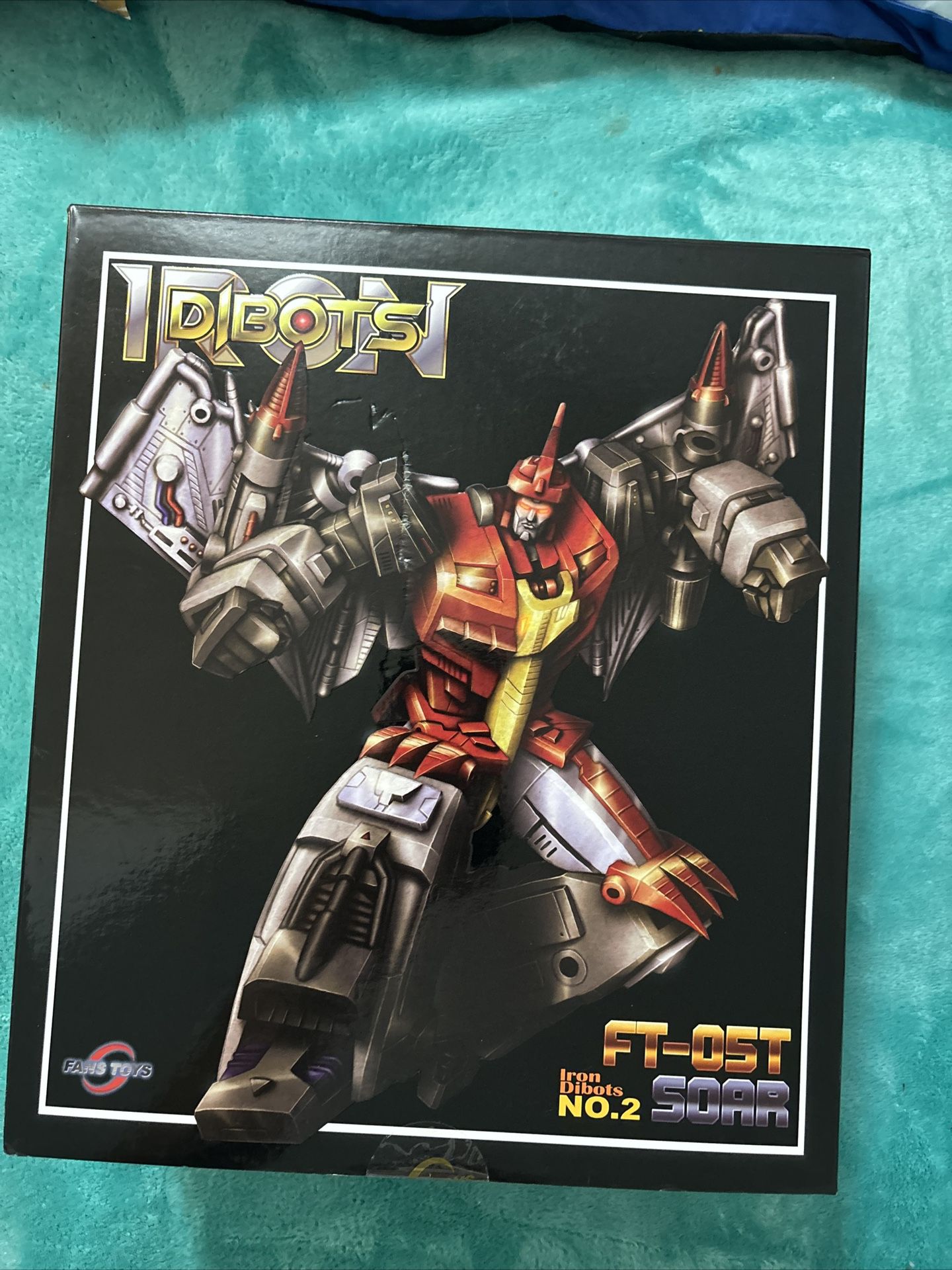 FT-05T Soar Iron Dibots Number 2 Transformers Transforming Toys