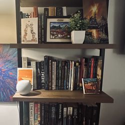 Oak 5 Shelf Bookshelf