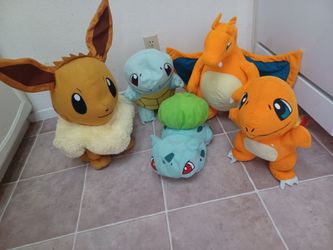 Pokémon (Toy Factory) Plush Figures - Price Includes All