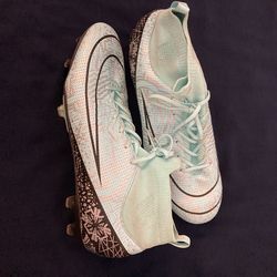 Nike blue and black cleats. Size 11 mens