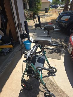 New upright medical walker