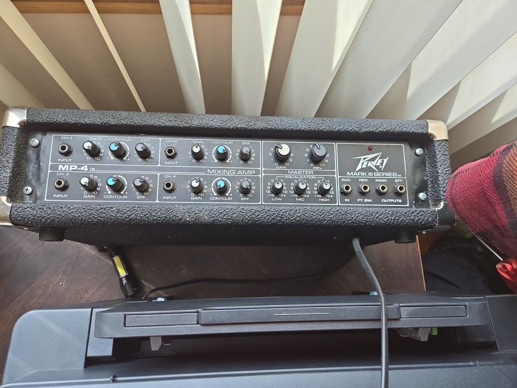 Peavey Mark III 3 Series MP 4 Works Fine.