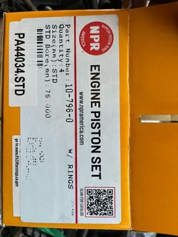 Honda Nippon pistons