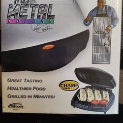 NEW George Foreman Hot Metal Grill