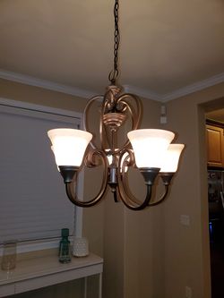 5 Lamps Chandelier