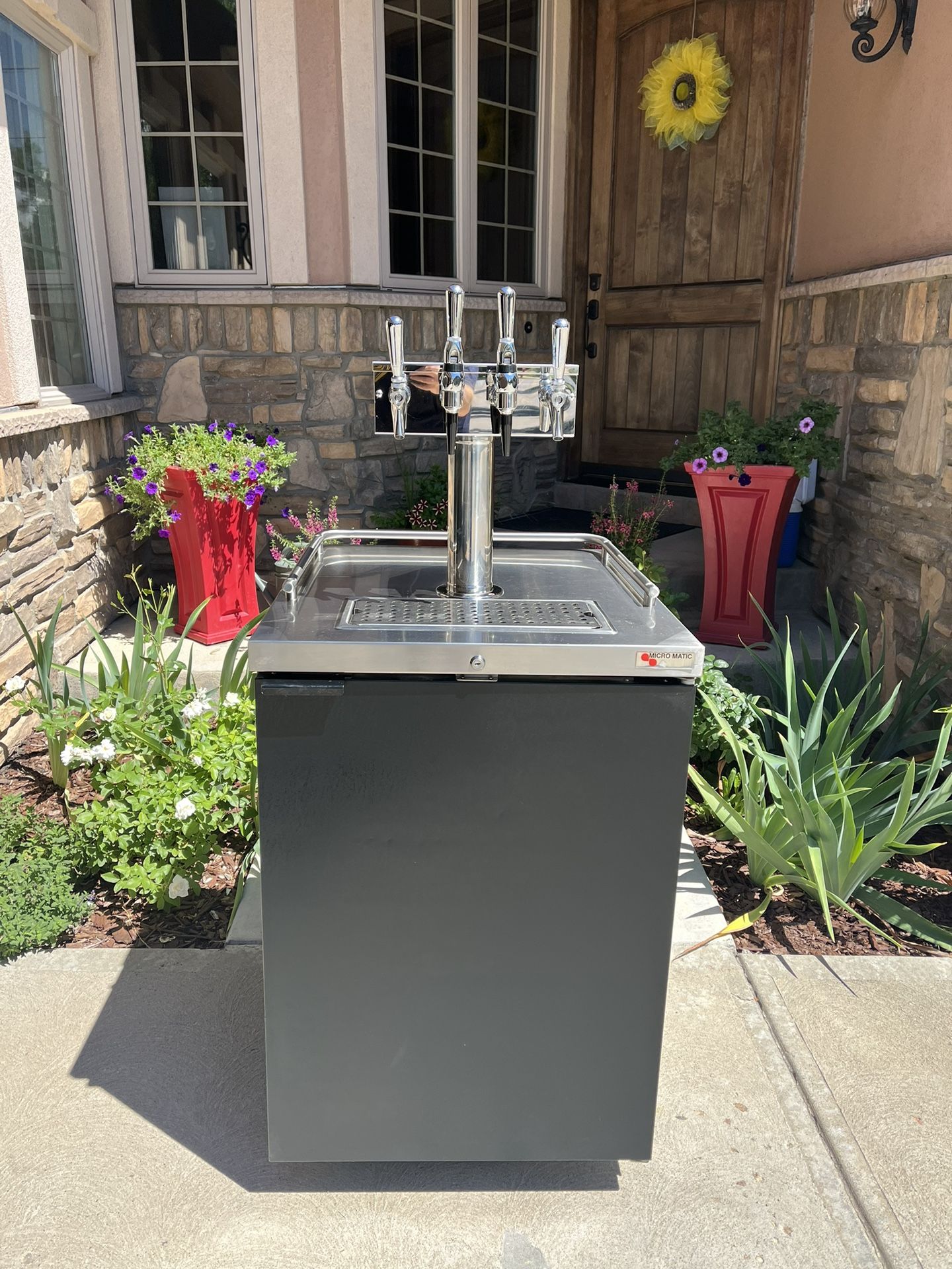 4 Tap Kegerator