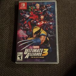 Marvel Ultimate Alliance 3 Nintendo Switch Game 