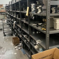 Used Heavy Duty Metal Shelves