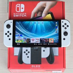 Nintendo Switch OLED *Modded* Triple-boot Systems | Android Tablet Mode w/Live TV + Movies | 512GB | 1TB 
