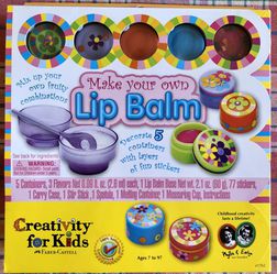 Creativity For Kids Make Your Own Lip Balm Activity Kit