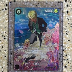 Sanji Full Art One Piece Card 