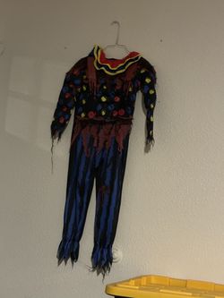 Clown Costume Around Child Size S/m