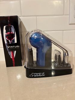 Vinturi Essential Wine Aerator & Standup Rabbit Wine Opener