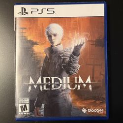 The Medium - Sony PlayStation 5, PS5 - Horror Game - Bloober Team - Great Disc
