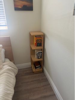 Corner Bookshelf
