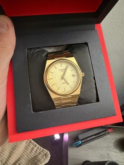 TISSOT PRX GOLD WATCH