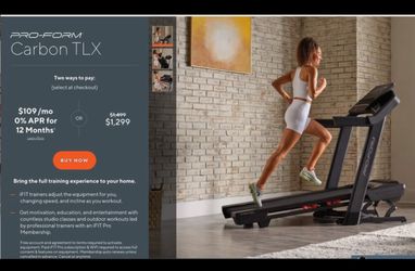 ProForm Carbon TLX