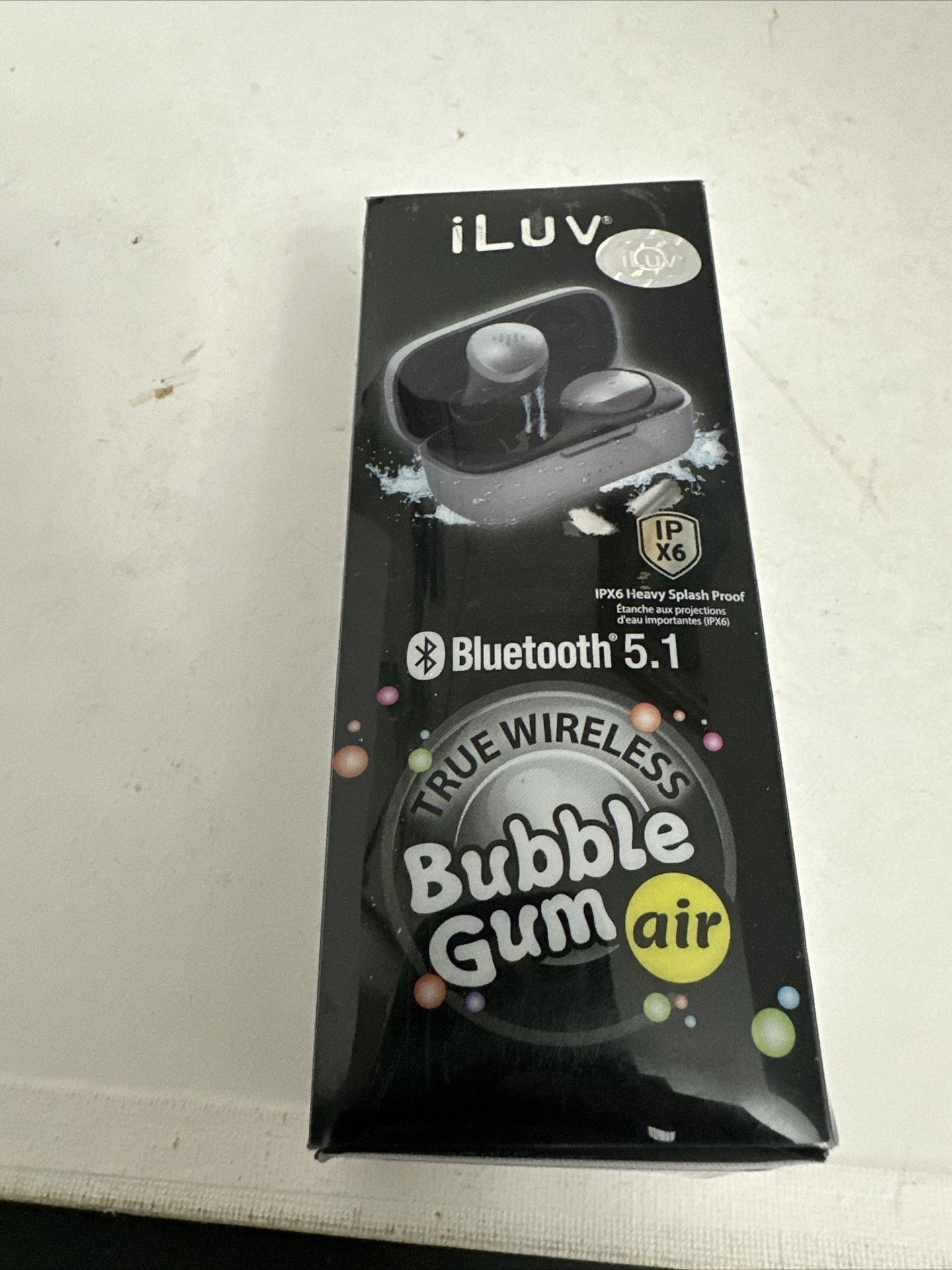 iLuv Bubble Gum True Wireless Waterproof Bluetooth 5.1 - IPX6 Earbuds - 