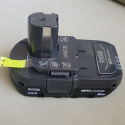 Ryobi 18v Batteries. New.