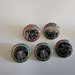 Pin Back Buttons