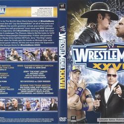 Wwe Wrestlemania 27 W/dvd Case Dvd