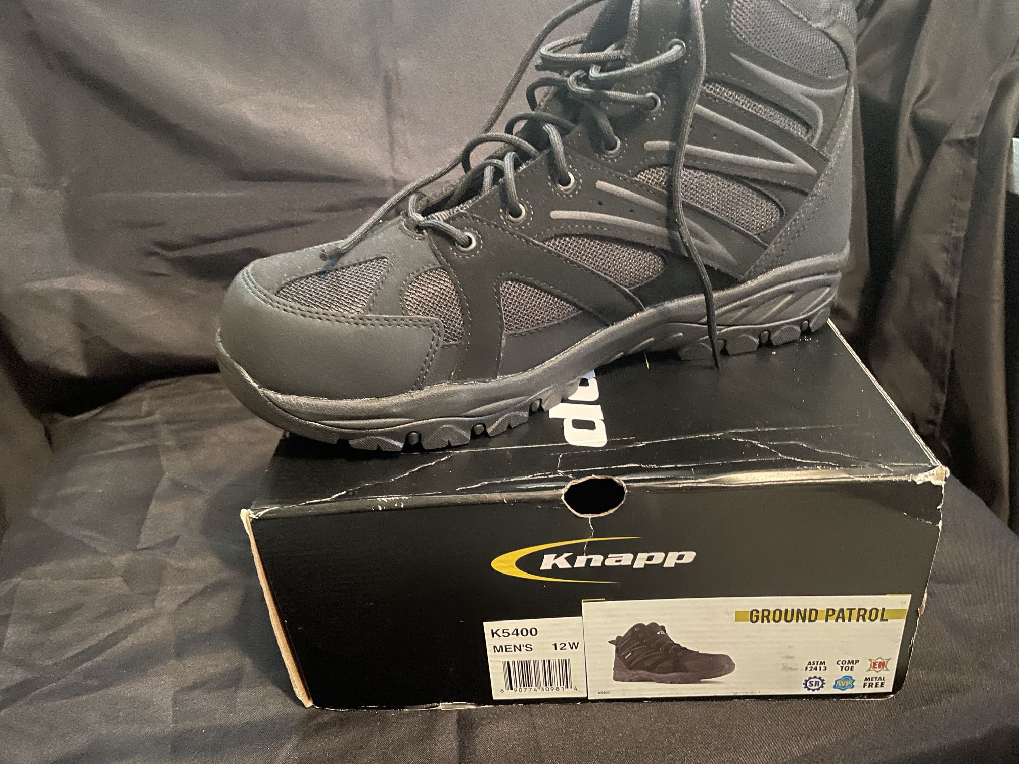 Size 12 Men’s Steel Work Boots