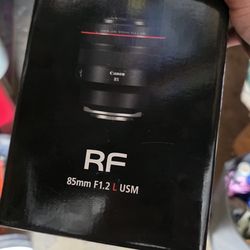 85mm 1.2 rf lens