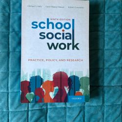 School social Work Ninth Edition