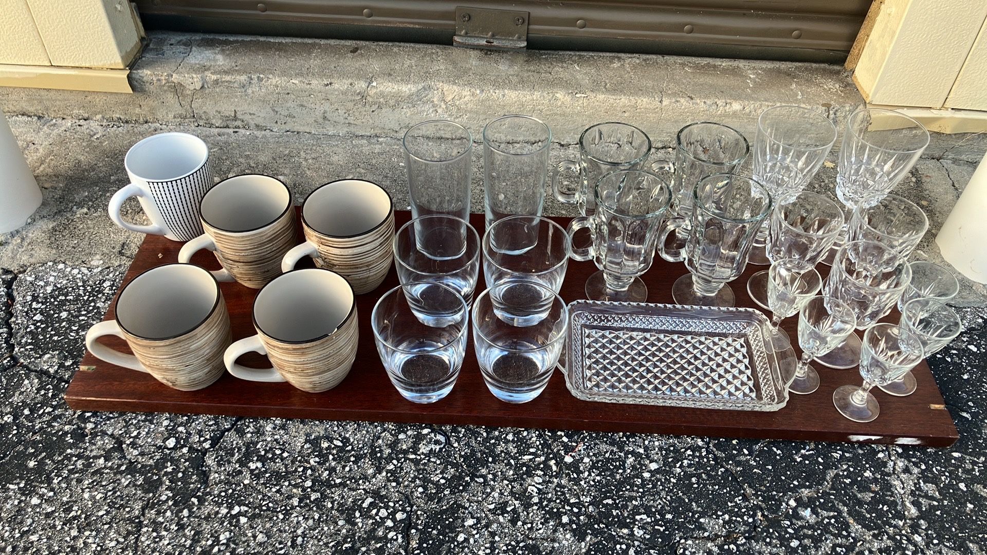 Assortment Of Glassware