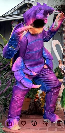 Shiny crab costume xxl