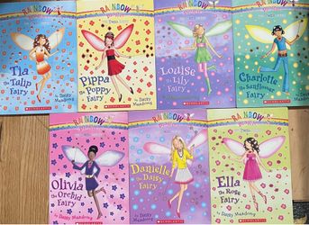 7 - Rainbow Magic Petal Fairy Books used