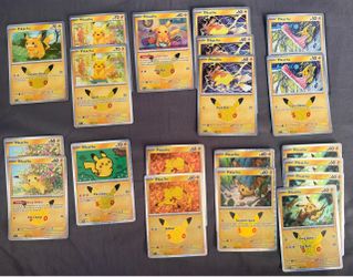 30th Pikachus and Bulk