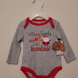 Christmas Baby Onesie NEW