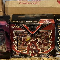 Pokémon League Battle Deck VMAX Shadow Rider Clayrex, Single Strike Urshifu , Rapid Strike Urshifu