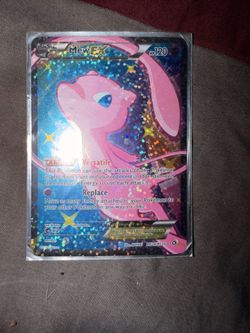 Mew ex full art rare pokemon card