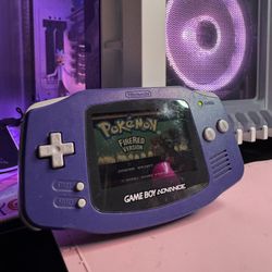 Nintendo Game Boy Advance- Indigo Purple 