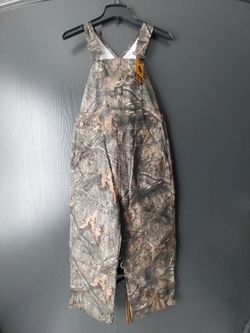 New CARTHART CAMO Overall