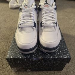 DS Air Jordan Retro 4 Midnight Navy Sz. 10.5